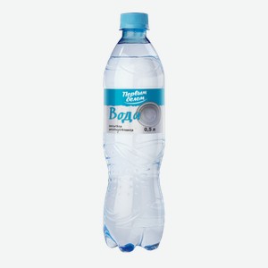 Вода Первым Делом питьевая негазированная высшей категории 600 мл