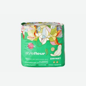 Прокладки Style Fleur Drynet впитывающие