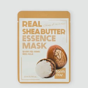 Тканевая маска для лица «FarmStay» с маслом ши, 23 мл