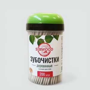 Зубочистки «СИБВУД» деревянные, без ментола
