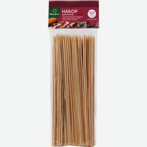 Набор шампуров GIARDINO CLUB бамбук 100шт 20см LTA6672, Китай