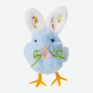 Пасхальная фигурка Цыплёнок с ушками 13см в ассортименте