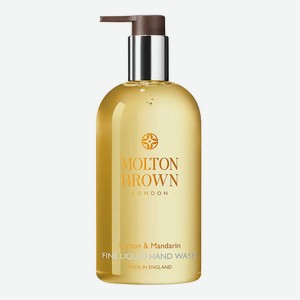 MOLTON BROWN Жидкое мыло для рук Lemon & Mandarin Fine Liquid Hand Wash, 300 мл