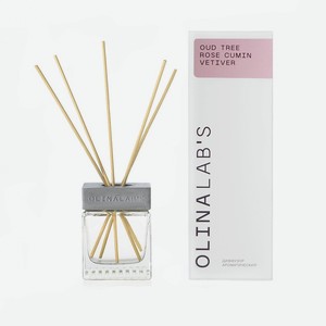 OLINALAB S Диффузор ароматический Oud tree Rose Cumin Vetiver, 100 мл