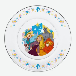 Тарелка  Волшебник Изумрудного Города , Дизайн 1, 19,5 см, с