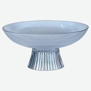 Ваза для фруктов на ножке Actuel стеклянная, d 25 см h 12,5 см