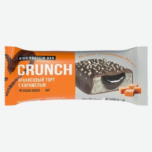 Батончик протеиновый BootyBar Crunchbar Арахисовый пирог, 60 г