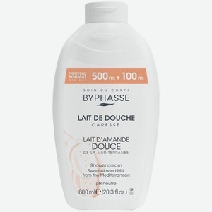 Гель для душа Byphasse Sweet Almond Milk 600мл, 600 мл
