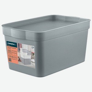 Ящик для хранения Keeplex Trendy 21.1х14.1х11см серый топаз 2.3л, 2.3 л