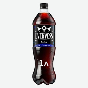 Напиток Evervess Cola Zero Sugar газированный 1л, 1 л