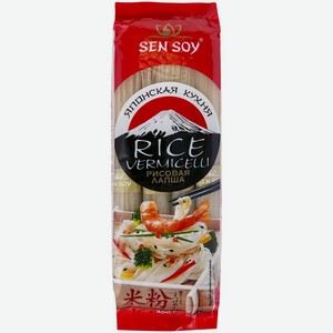 Лапша Sen Soy Premium Rice Vermicelli рисовая 300г, 300 г