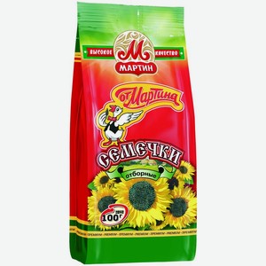 Семечки От Мартина отборные жареные 100г, 100 г