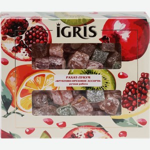 Рахат-лукум IGRIS Фруктово-ореховое ассорти, 145г