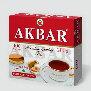 Чай черный «Akbar» Лимитед Эдишн, 100 пакетиков