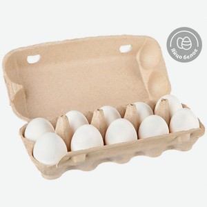 Социальный товар Яйцо куриное С1 белое, 10 шт