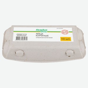 Яйцо куриное «Каждый день» СО цвет в ассортименте, 10 шт