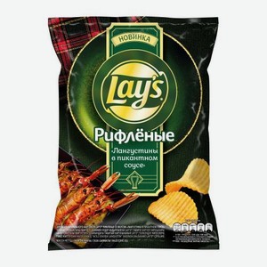 Чипсы Лангустины в пикантном соусе Lays 93г