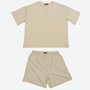 Пижама женская (бежевый) арт. L-05 р. 52