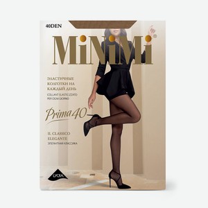 Колготки женские Mini prima 40den шортики - caramello2