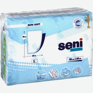 Пеленки одноразовые Seni Soft 90*60cм 5шт