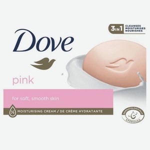 Крем-мыло Dove Pink с ароматом розы Германия, 135 г