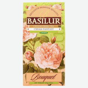 Чай зеленый Basilur Bouquet Cream Fantasy Шри-Ланка, 100 г