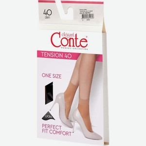 Носки Conte Elegant Tension 40 Nero размер 23-25 1 пара, 1 шт