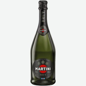 Вино игристое Martini Brut белое брют 12% 0.75л, 750 мл