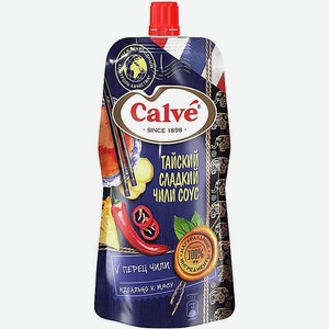 Соус чили Calve Тайский сладкий 230гр, дой-пак
