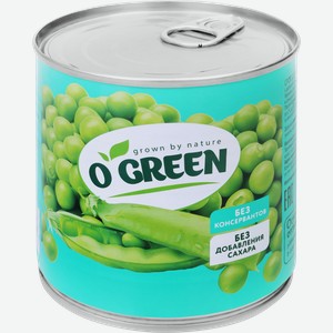 Горошек O GREEN без сахара, 425мл