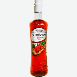 Настойка Сарапульская Рябиновая с коньяк 18% 500мл