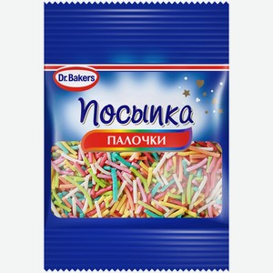 Посыпка Dr. Bakers Палочки цветная, 10г