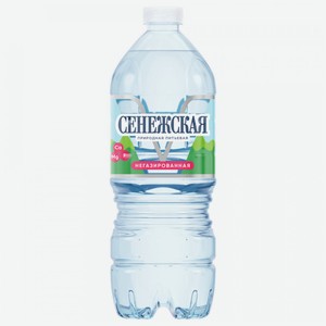 Вода минеральная Сенежская негазированная, 1 л