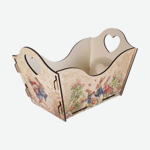 Декоративный ящик лодочка, 23х14х15 см, в ассортименте