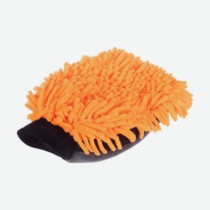 Тряпочка-варежка двусторонняя для мытья авто, в ассортименте