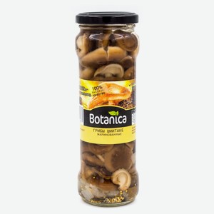 Грибы шиитаке Botanica маринованные, 370 мл