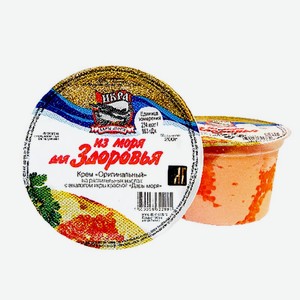 Икра красная Из моря для здоровья с кремом имитированная, 200 г