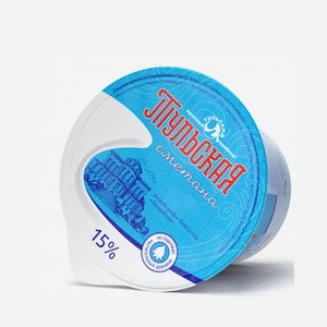Сметана ТУЛЬСКАЯ 15% 180гр