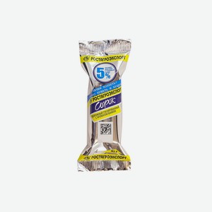 Сырок творожный Ростагроэкспорт с ванилином глазированный 5% 45 г