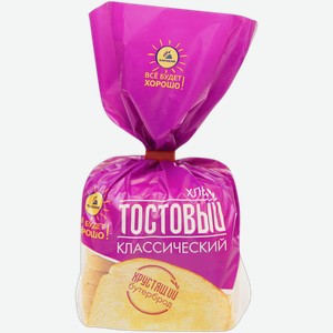 Хлеб Каравай Тостовый классический нарезка 340г