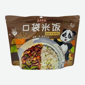 Рис быстрого приготовления со вкусом говядины и перца Kouda Mifan 155г