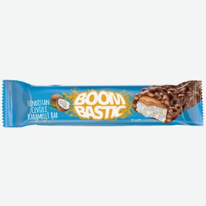 Батончик с кокосом, карамелью и хрустящим рисом Boombastic 3