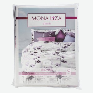 КПБ MONA LIZA Флора, н(2)50х70, бязь-люкс, 100% хлопок, евро