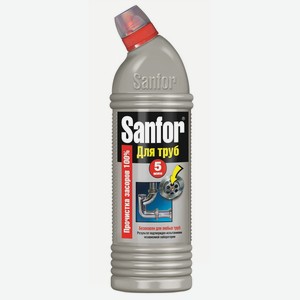 Средство д/прочистки труб Sanfor 1000мл