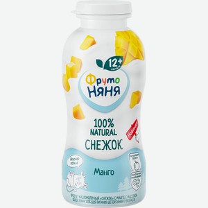 БЗМЖ Продукт к/м Снежок ФрутоНяня манго 200мл