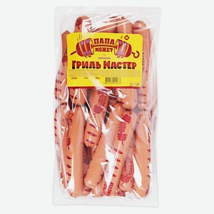 Сосиски «Папа может» Гриль-мастер, вес цена за 100 г