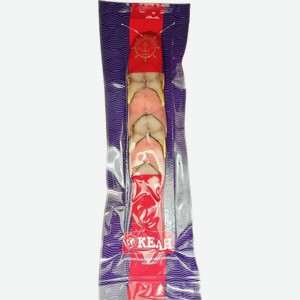 Ассорти рыбное Океан Косичка горбуша-скумбрия холодного копчения 150г, 150 г