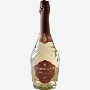 Вино игристое Mondoro Prosecco белое сухое 11% 750мл, 750 мл