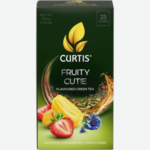 Чай зеленый Curtis Fruity Cutie, 25х1.5г, 25 шт