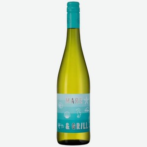 Вино Mare&Grill Vinho Verde White белое, полусухое 750мл, 750 мл